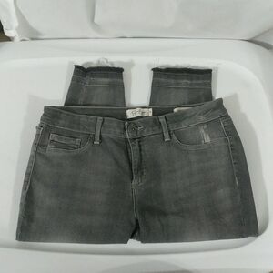 Jessica Simpson Grey Kiss Me Super Skinny - size 29 - 30" Inseam